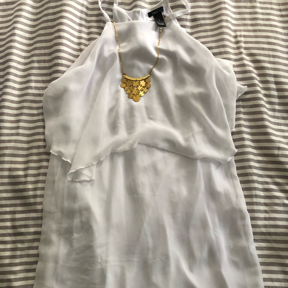 White dress